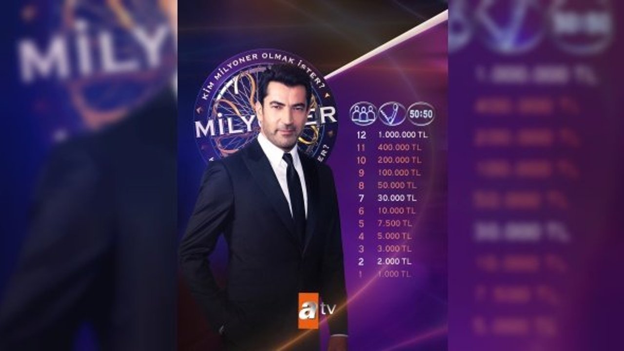 Kim Milyoner Olmak İster atv'de!