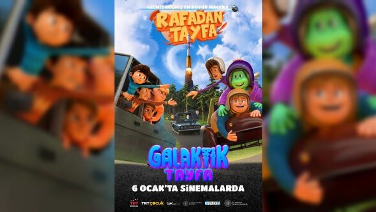 “Rafadan Tayfa: Galaktik Tayfa” filmi vizyona girmek için gün sayıyor