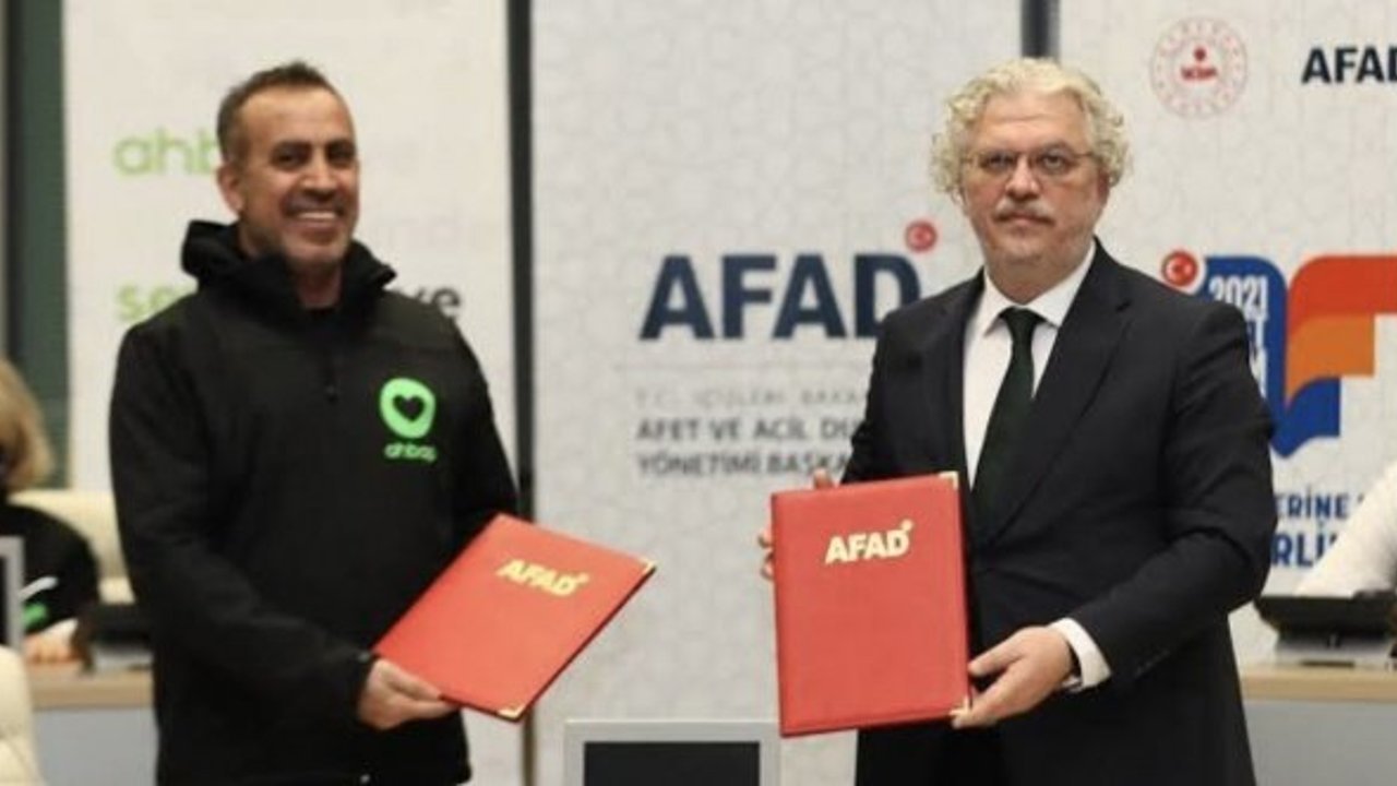 AFAD ile AHBAP arasındaki protokol ortaya çıktı