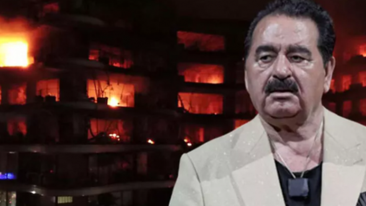 İbrahim Tatlıses'in İzmir'deki evi yandı, ünlü isim ölümden döndü!