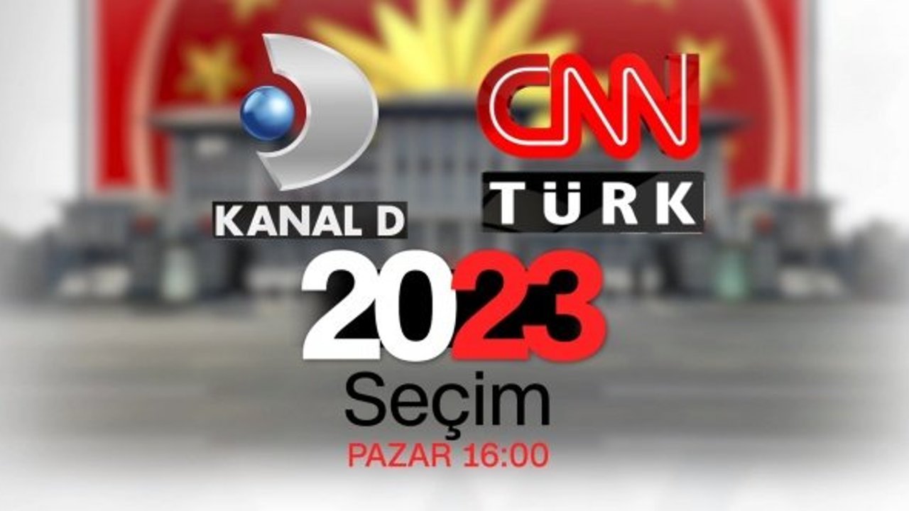 Seçim sonuçları Kanal D ve CNNTÜRK ortak yayını ile ekrana geliyor