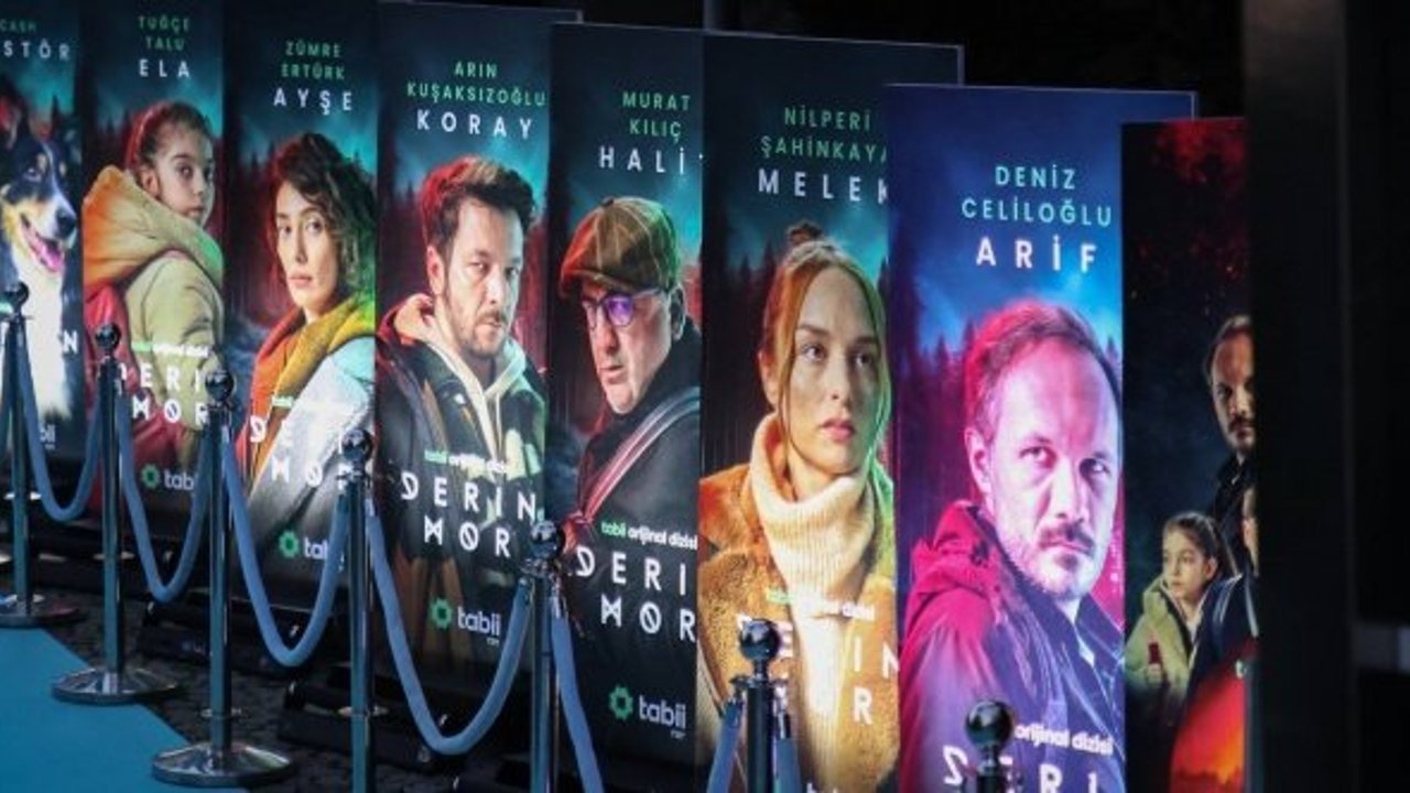 tabii orijinal dizisi “Derin Mor”un galası gerçekleşti