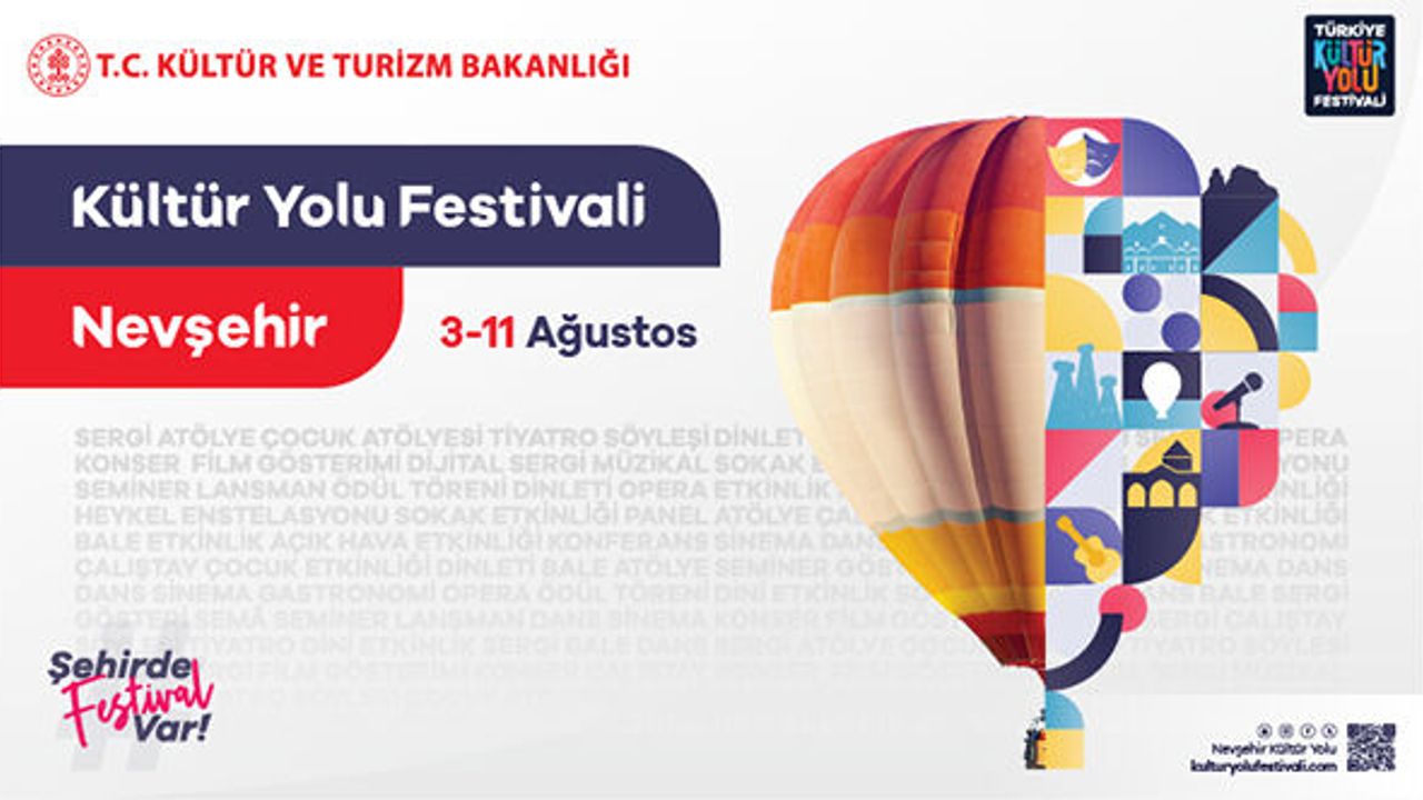 Nevşehir Kültür Yolu Festivali başlıyor