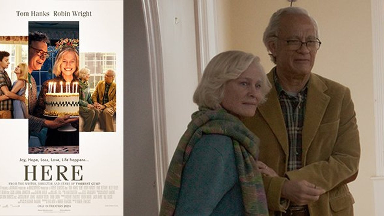 Tom Hanks’in yer aldığı ‘Here’  29 Kasım’da sinemalarda!
