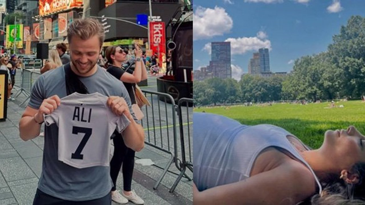 Tolga Sarıtaş  New York'ta oğlunun adını açıkladı