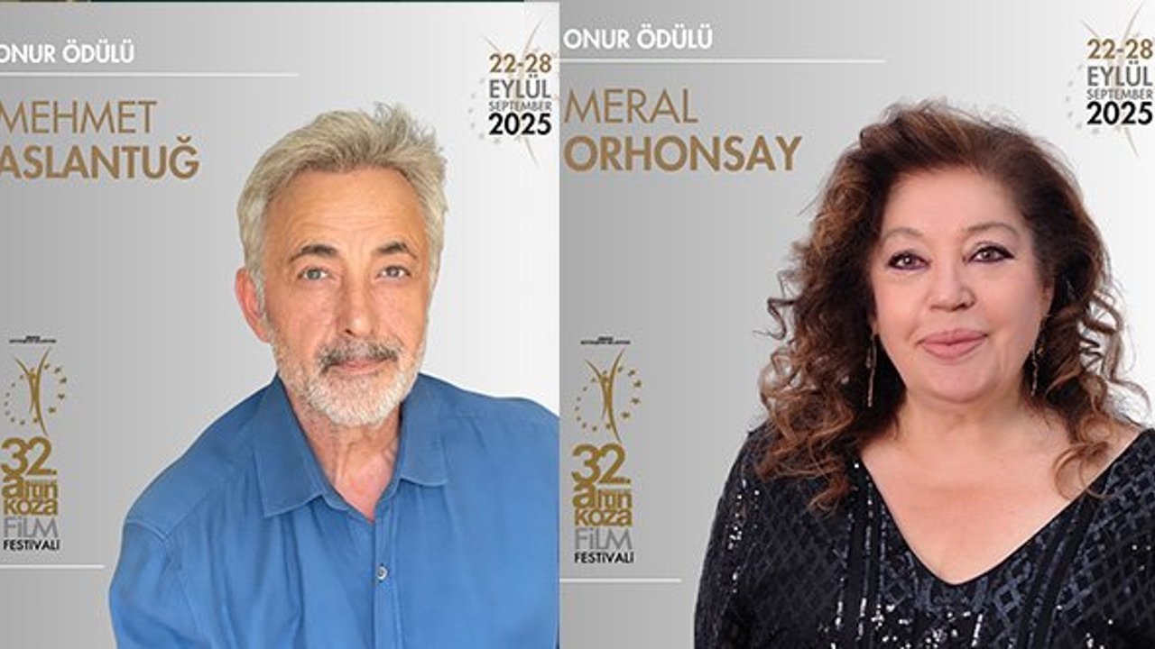 Adana Altın Koza’dan Meral Orhonsay ve Mehmet Aslantuğ’a Onur Ödülü