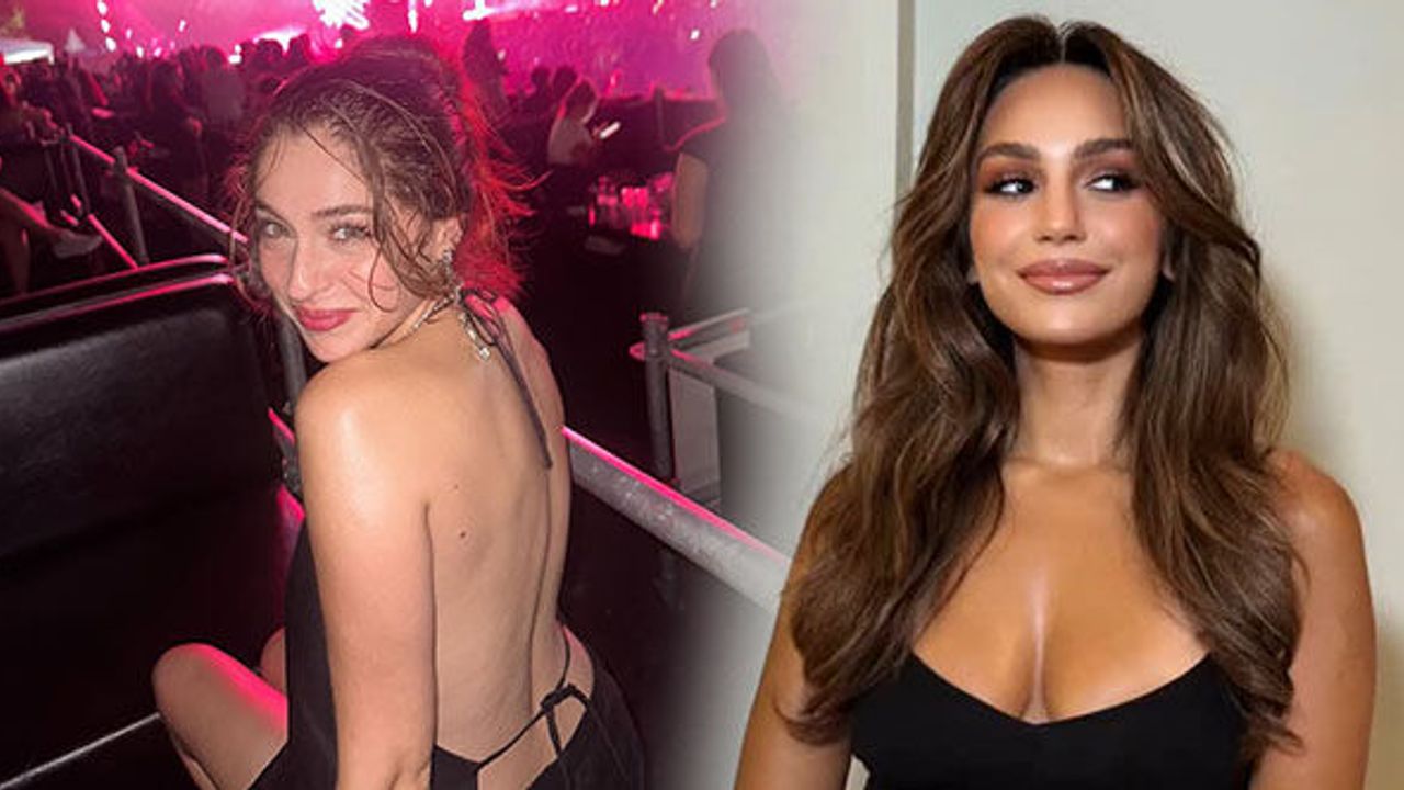 Cemre Baysel ve Sahra Şaş'ın JLO ile coştu