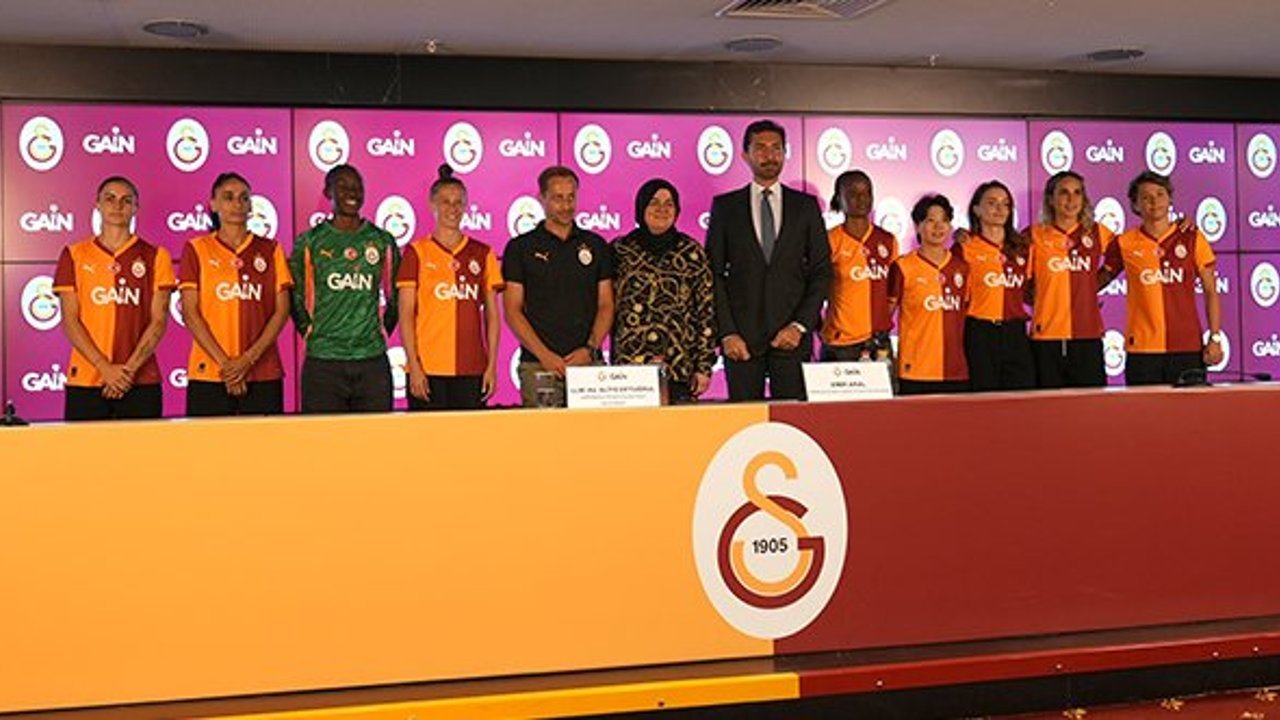 GAİN Medya’dan Galatasaray kadın futbol takımına güçlü destek!