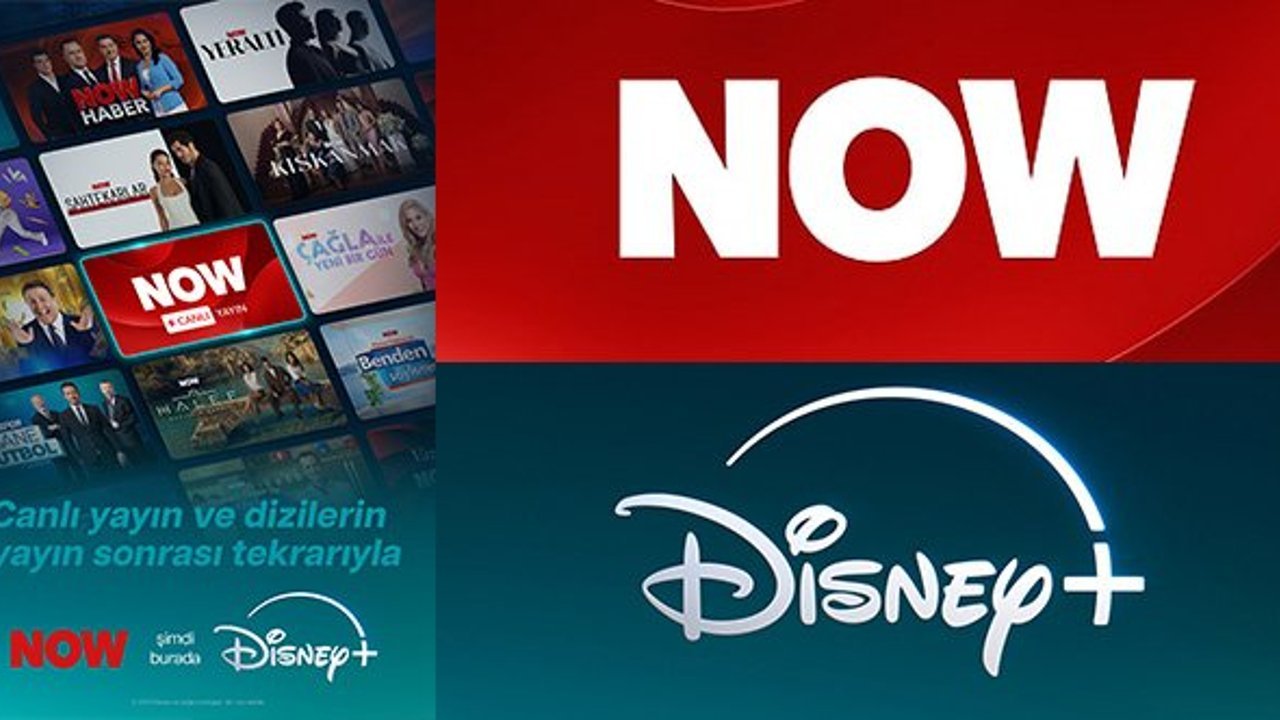 NOW bugünden itibaren Disney+ Türkiye'de yayında!