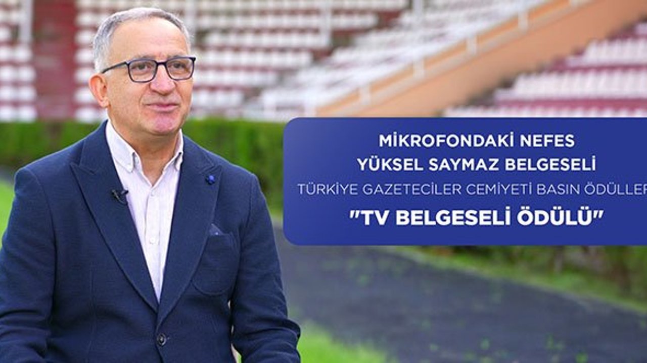 Mikrofondaki Nefes'e en iyi TV belgeseli ödülü!