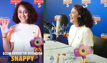Ecem Erkek Oyuncak Hikayesi 5'te Snappy'iyi seslendirdi!