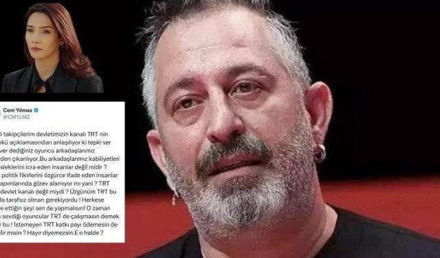 Cem Yılmaz’dan TRT’ye tepki