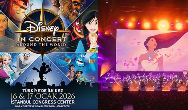 Disney büyüsü Türkiye'ye geliyor