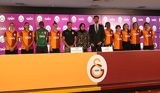 GAİN Medya’dan Galatasaray kadın futbol takımına güçlü destek!