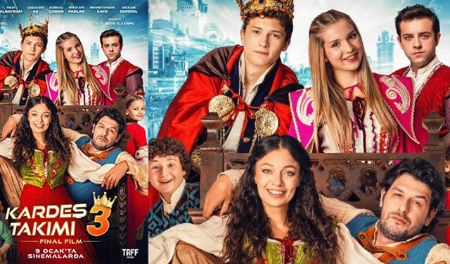 ‘Kardeş Takımı 3’ filminin afişi yayınlandı