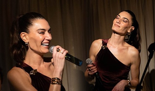 Hande Subaşı'dan unutulmaz sahne performansı