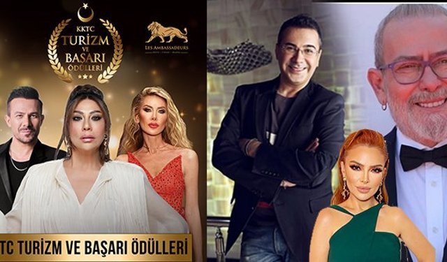 KKTC Turizm ve Başarı Ödülleri İçin Geri Sayım Başladı