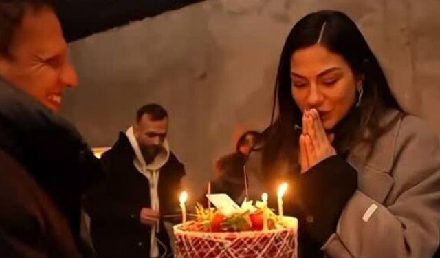 Demet Özdemir’e sürpriz doğum günü