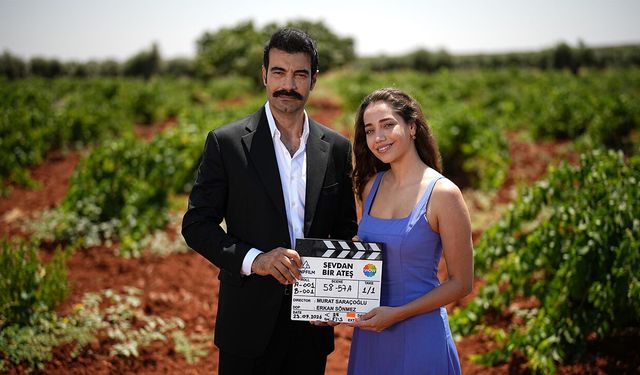 “Sevdan Bir Ateş” dizisinin çekimleri başladı