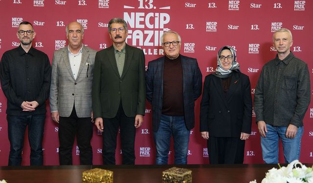 13. Necip Fazıl Ödülleri açıklandı