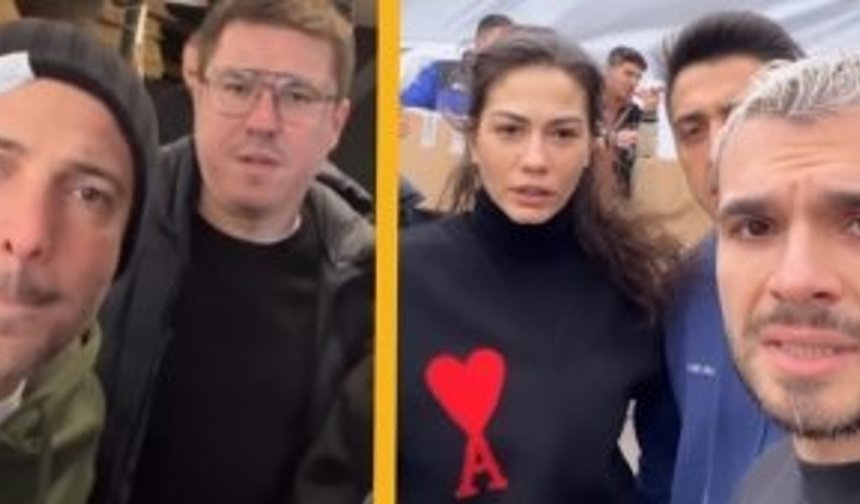 Demet Özdemir, Oğuzhan Koç ve İbrahim Büyükak yardım kolisi bekliyor!