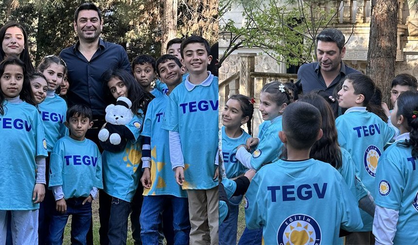 Ozan Akbaba TEGV çocuklarını sette ağırladı!