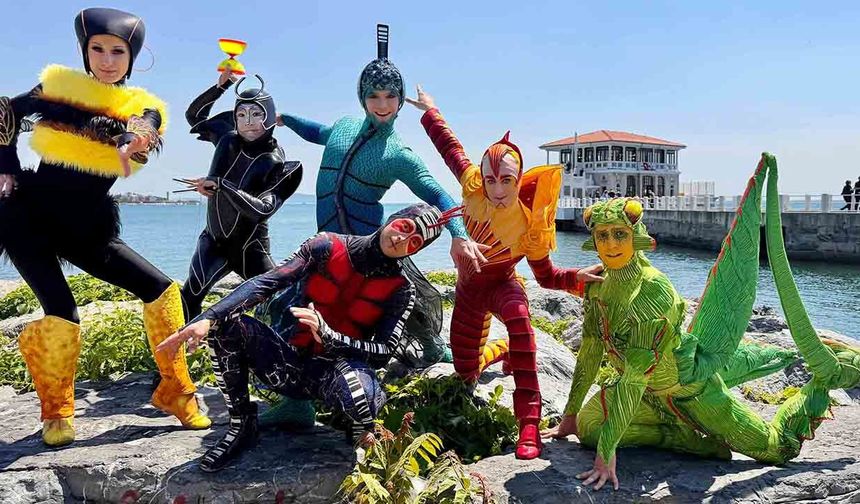 Cirque du Soleil ekibi İstanbul'a geldi!