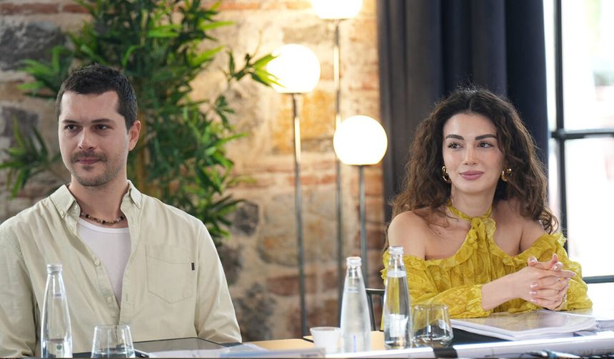 Doğanın Kanunu dizisinin okuma provasından ilk kareler