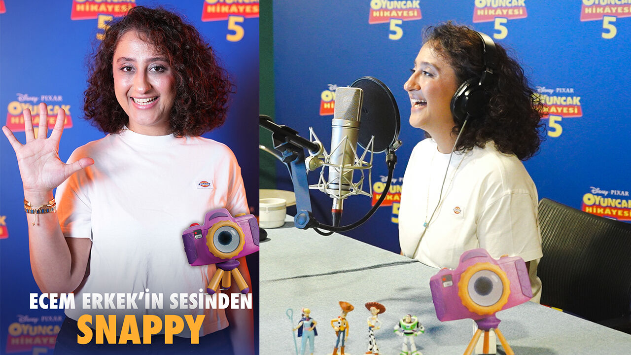 Ecem Erkek Oyuncak Hikayesi 5'te Snappy'iyi seslendirdi!